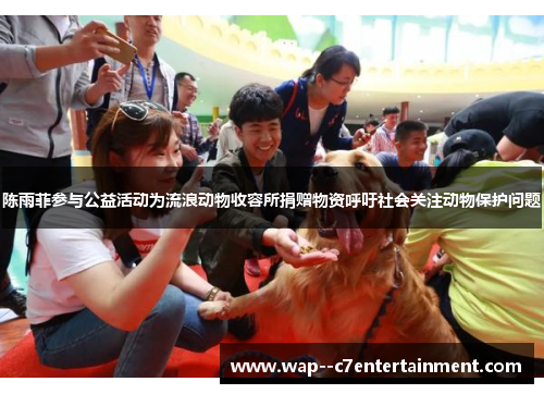 陈雨菲参与公益活动为流浪动物收容所捐赠物资呼吁社会关注动物保护问题